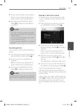 Предварительный просмотр 79 страницы LG BDC590 Owner'S Manual