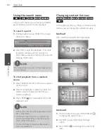 Preview for 52 page of LG BDS580 Owner'S Manual