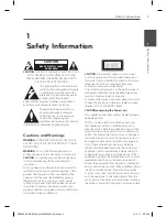 Preview for 3 page of LG BDS590 Owner'S Manual