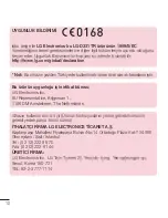 Предварительный просмотр 14 страницы LG Bello LG-D331TR User Manual