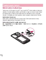 Предварительный просмотр 28 страницы LG Bello LG-D331TR User Manual