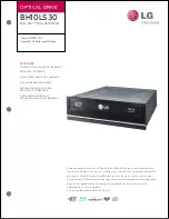 Preview for 1 page of LG BH10LS30 Specifications