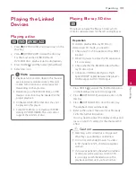 Предварительный просмотр 33 страницы LG BH5140S Owner'S Manual