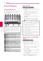 Preview for 40 page of LG BH6520TW Owner'S Manual