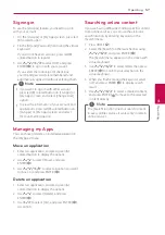 Предварительный просмотр 57 страницы LG BH6720S Owner'S Manual