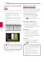 Preview for 50 page of LG BH7540TW Owner'S Manual