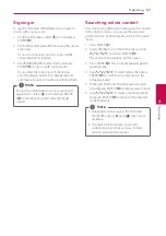 Предварительный просмотр 57 страницы LG BH7540TW Owner'S Manual