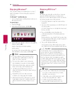 Preview for 52 page of LG BH9540TW Owner'S Manual