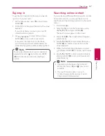 Preview for 57 page of LG BH9540TW Owner'S Manual