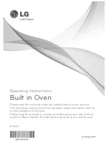 Preview for 1 page of LG BIDLOV Operating Instructions Manual