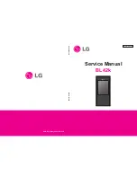 Preview for 1 page of LG BL42k Service Manual