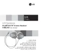 Предварительный просмотр 1 страницы LG BLUETOOTH HBS-250 User Manual