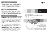 Preview for 9 page of LG BLUETOOTH HBS-250 User Manual