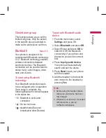 Preview for 183 page of LG BLUETOOTH QDID B013918 KP199 User Manual