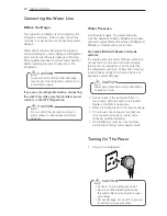 Preview for 20 page of LG BOTTOM FREEZERREFRIGERATOR Owner'S Manual