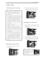 Preview for 25 page of LG BOTTOM FREEZERREFRIGERATOR Owner'S Manual