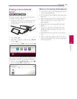 Предварительный просмотр 25 страницы LG BP 145 Owner'S Manual