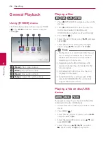 Preview for 26 page of LG BP120 Owner'S Manual