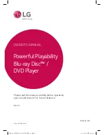 LG bp155 Owner'S Manual preview