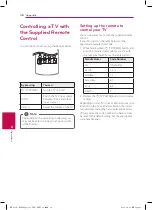 Preview for 38 page of LG BP165 Owner'S Manual