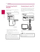 Preview for 12 page of LG BP230 Owner'S Manual