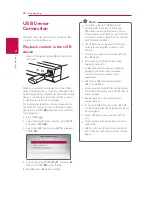 Preview for 20 page of LG BP230 Owner'S Manual