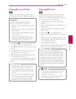 Preview for 35 page of LG BP325W Owner'S Manual