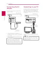 Предварительный просмотр 12 страницы LG BP330 Owner'S Manual