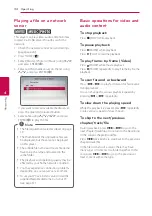 Preview for 34 page of LG BP420 Owner'S Manual