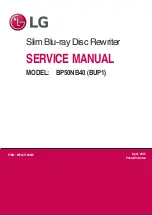 Preview for 1 page of LG BP50NB40 Service Manual