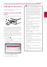 Предварительный просмотр 25 страницы LG BP520 Owner'S Manual