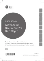 LG BP556 Simple Manual preview