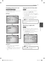 Preview for 35 page of LG BP690B Owner'S Manual