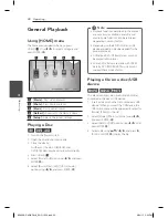 Preview for 30 page of LG BP691B Owner'S Manual