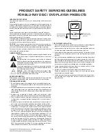 Предварительный просмотр 4 страницы LG BPM54 Service Manual