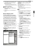 Preview for 17 page of LG BR625T Owner'S Manual