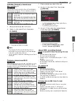 Preview for 27 page of LG BR625T Owner'S Manual