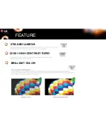 Preview for 4 page of LG BS275 Features & Specifications