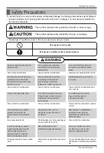 Preview for 3 page of LG BSNQ126B7M2 Owner'S Manual