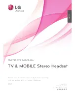 Предварительный просмотр 1 страницы LG BTS1 Owner'S Manual