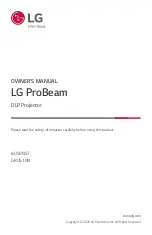 LG BU50NST Owner'S Manual preview