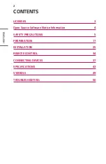 Preview for 2 page of LG BU50NST Owner'S Manual