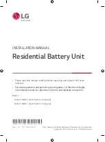 LG BUEL011HBC1 Installation Manual preview