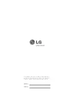 Preview for 34 page of LG BX327 Owner'S Manual