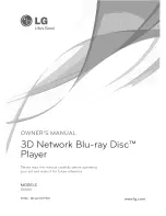 Preview for 1 page of LG BX580 Owner'S Manual