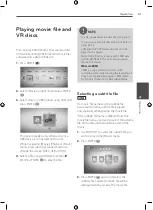 Предварительный просмотр 61 страницы LG BXC590 Owner'S Manual