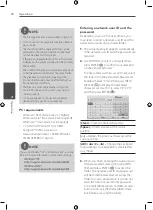 Предварительный просмотр 72 страницы LG BXC590 Owner'S Manual