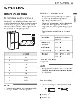 Предварительный просмотр 11 страницы LG C-B257SEZV Owner'S Manual