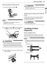 Предварительный просмотр 13 страницы LG C-B257SEZV Owner'S Manual