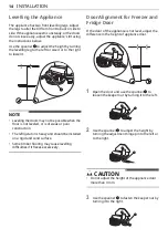 Предварительный просмотр 14 страницы LG C-B257SEZV Owner'S Manual